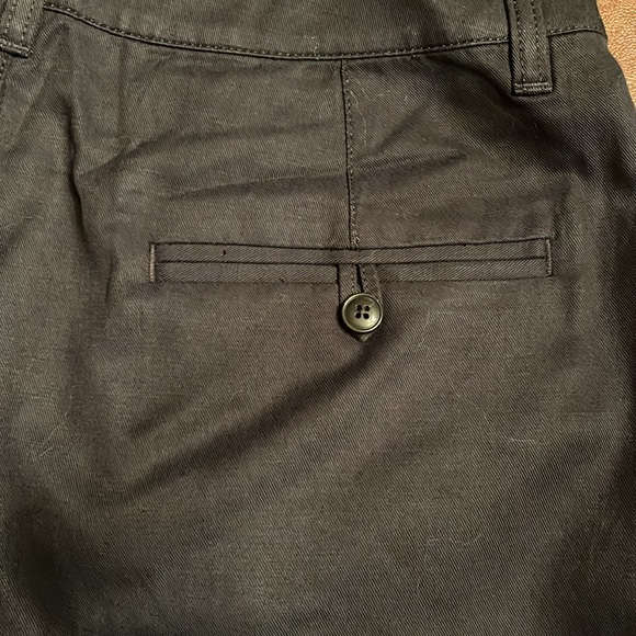 Madewell The Harlow Petite Wide Leg Pant high rise black Size 0P NWT - Picture 6 of 11